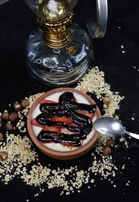 Chocolate & Strawberry Rice Pudding